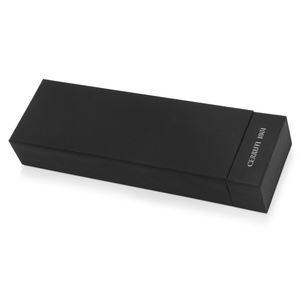 Ручка шариковая Cerruti 1881 модель Zoom Black в футляре