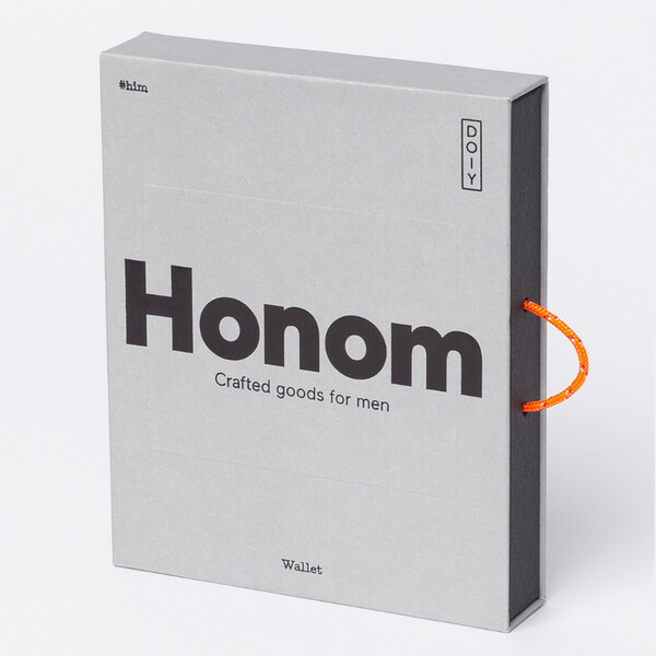 Бумажник honom, коричневый