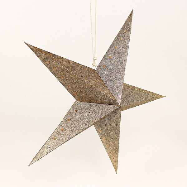 Led-светильник подвесной star 60 см., золотой
