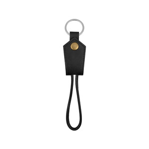 Кабель-брелок USB-MicroUSB «Pelle», черный
