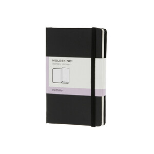 Папка Moleskine Portfolio (с кармашками), ХSmall (6,5x10,5см), черный
