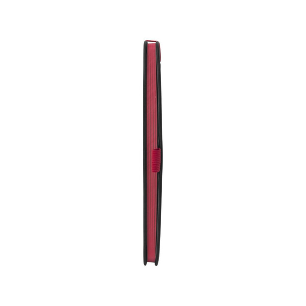 Блокнот Color edge A5, черный/красный