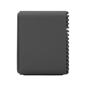 Портативная колонка Bar со стереодинамиками soft touch, черный