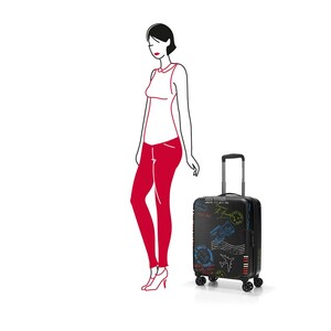 Чемодан 4-х колесный suitcase s (30л)