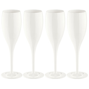 Набор бокалов для шампанского 4 шт superglas cheers no. 1, 100 мл, белый