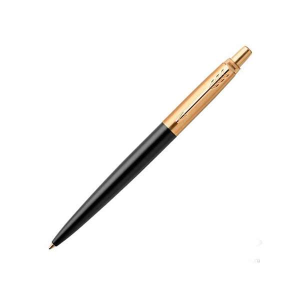 Шариковая ручка Parker Jotter Premium, Bond Street Black GT, черный/золотистый