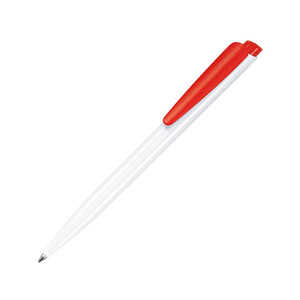 Ручка шариковая Senator «Dart Basic Polished», белый/красный