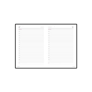 Ежедневник недатированный А5 «Ideal New», красный