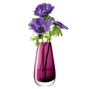 Ваза в форме бутона flower colour 14 см лиловый