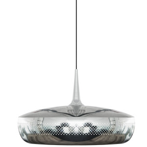 Плафон clava dine polished steel