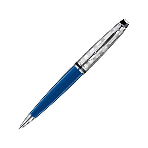 Ручка шариковая Waterman модель Expert Deluxe Blue Obssesion CT в футляре