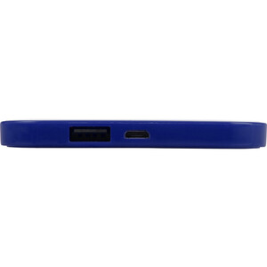 Портативное зарядное устройство (power bank) &quot;Квадрум&quot;, 2600 mAh, синий
