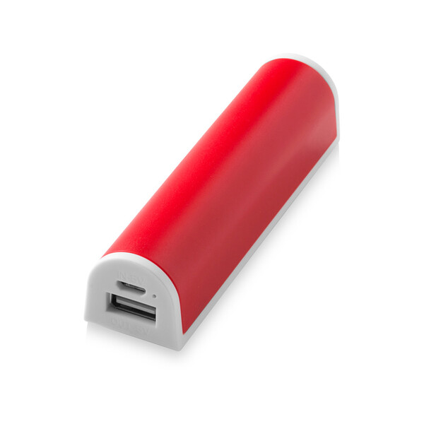 Портативное зарядное устройство &quot;Stuck on You&quot;, 2200 mAh, красный