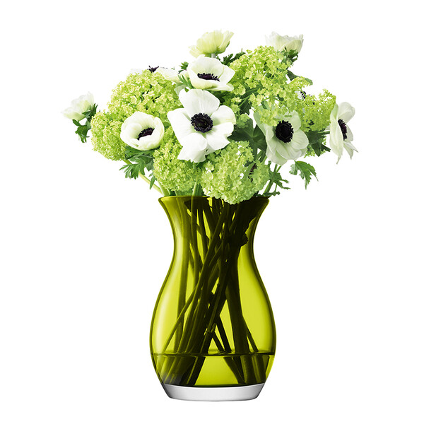 Ваза для небольшого букета flower 20 см оливковая
