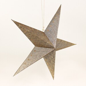 Led-светильник подвесной star 60 см., золотой