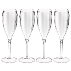 Набор бокалов для шампанского 4 шт superglas cheers no. 1, 100 мл,  прозрачный