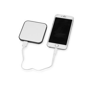 Портативное зарядное устройство (power bank) &quot;Квадрум&quot;, 2600 mAh, черный