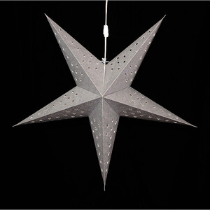 Led-светильник подвесной star 60 см., серебристый
