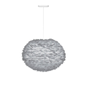 Плафон eos large light grey