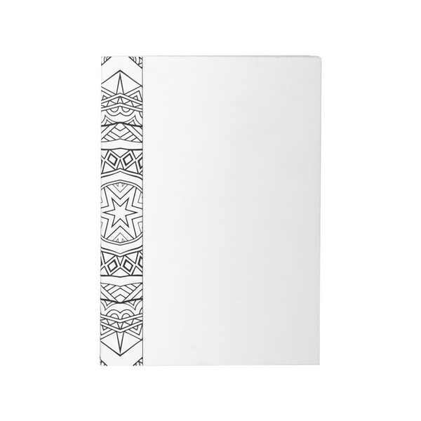 Блокнот А5 &quot;Doodle Colour Therapy&quot;, белый/черный