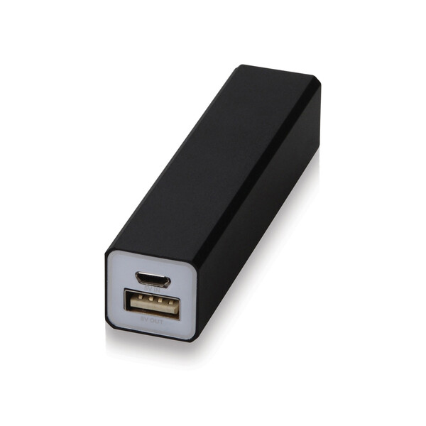 Портативное зарядное устройство &quot;Брадуэлл&quot;, 2200 mAh, черный