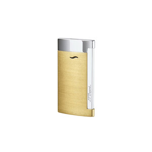 Зажигалка Slim7. S.T.Dupont, золотистый/серебристый