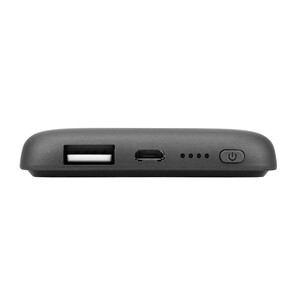Портативное зарядное устройство XOOPAR BUBBLE BANG, 5 цветов подсветки, 5000 mAh, мокрый асфальт