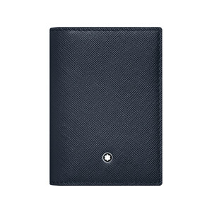 Визитница с угловым отделением Sartorial. Montblanc, индиго/серый