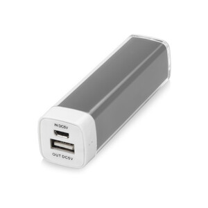Портативное зарядное устройство &quot;Ангра&quot;, 2200 mAh, серый