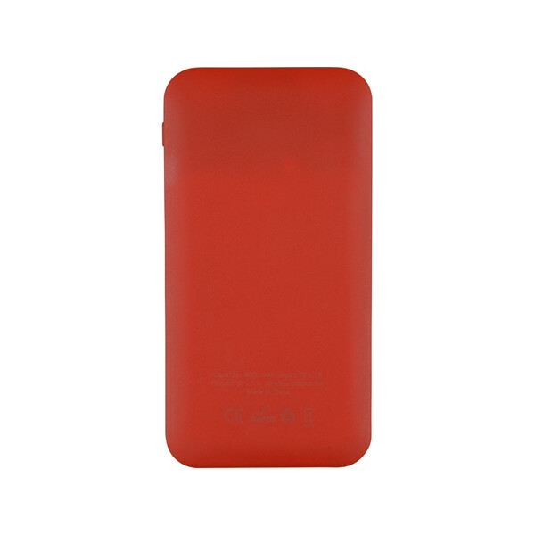 Портативное беспроводное зарядное устройство «Impulse», 4000 mAh, красный