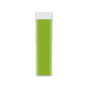 Портативное зарядное устройство Ангра, 2200 mAh, зеленое яблоко