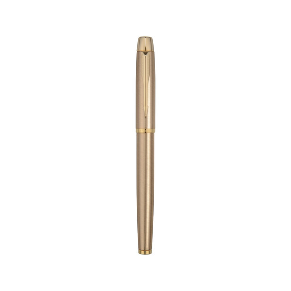Ручка роллер Parker модель IM Deluxe Gold GT в футляре