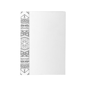 Блокнот А5 &quot;Doodle Colour Therapy&quot;, белый/черный