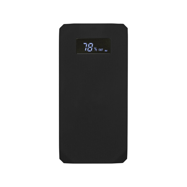 Портативное зарядное устройство &quot;Quickr&quot; с функцией быстрой зарядки, 10000 mAh, черный