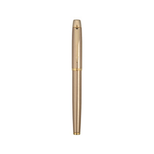 Ручка роллер Parker модель IM Deluxe Gold GT в футляре