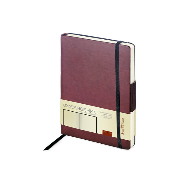 Ежедневник А5 недатированный «Zenith», коричневый