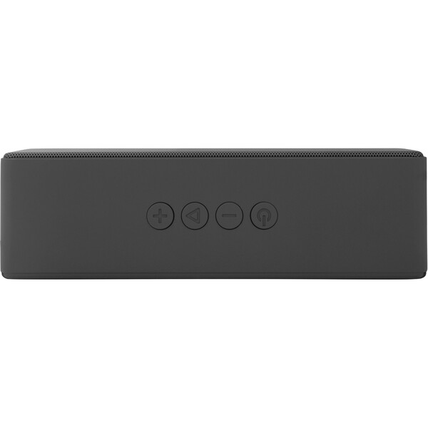 Портативная колонка Bar со стереодинамиками soft touch, черный