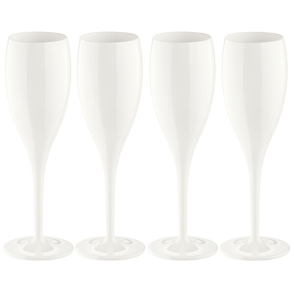Набор бокалов для шампанского 4 шт superglas cheers no. 1, 100 мл, белый