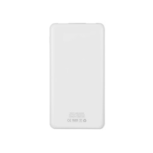 Портативное зарядное устройство «Blank» с USB Type-C, 5000 mAh, белый