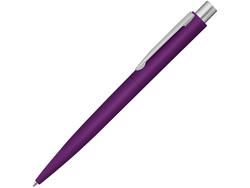 Ручка шариковая металлическая LUMOS soft-touch, фиолетовый