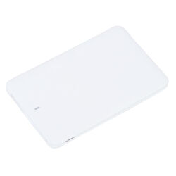 Универсальное зарядное устройство &quot;Card&quot; (2500mAh), 9,5х6х0,5 см,пластик