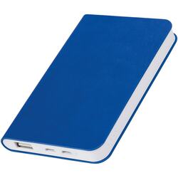 Универсальное зарядное устройство &quot;Softi&quot; (4000mAh),синий, 7,5х12,1х1,1см, искусственная кожа,пл