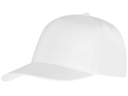 Бейсболка &quot;Poly&quot; 5-ти панельная, белый