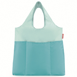 Сумка складная mini maxi shopper plus bicolor бирюзовая