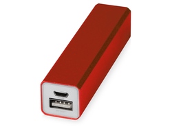 Портативное зарядное устройство &quot;Брадуэлл&quot;, 2200 mAh, красный