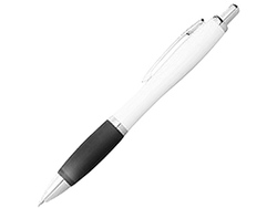 Ручка шариковая &quot;Nash&quot;, белый/черный, черные чернила