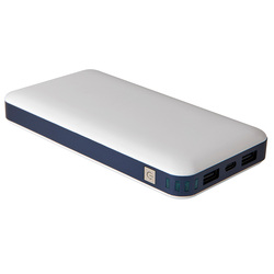 Универсальное зарядное устройство BIG POWER (20000mAh), белый, 7,5х14,8х2 см, пластик