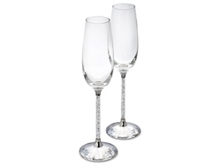 Бокалы для шампанского Crystalline (набор из 2 шт.). Swarovski
