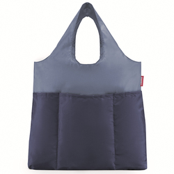 Сумка складная mini maxi shopper plus bicolor синяя