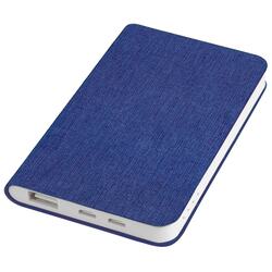 Универсальное зарядное устройство &quot;Provence&quot; (4000mAh),синий,7,5х12,1х1,1см, искусственная кожа,плас
